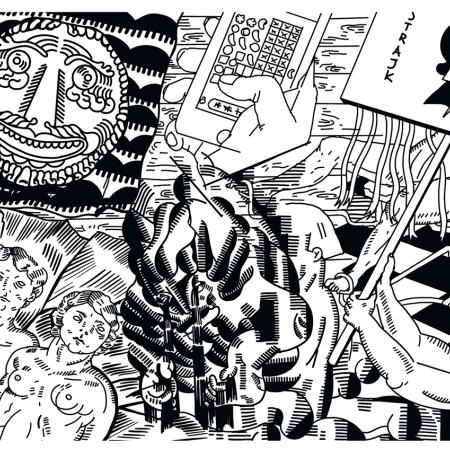 plansza z komiksu "Opowieści aborcyjne"