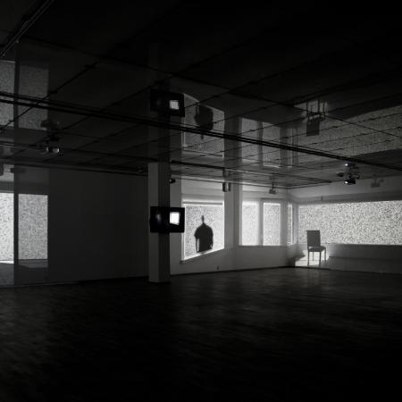 III Biennale Ars Polonia, Nieporządek, fragment instalacji wideo Macieja Toporowicza, 2012