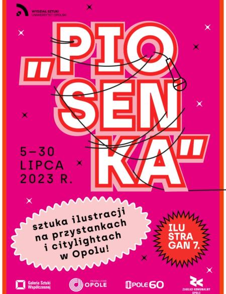 baner z napisem ILUSTRAGAN 7. Piosenka