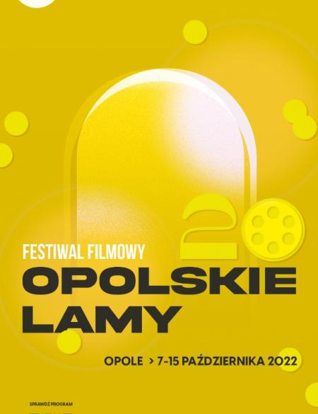 banerek żółty, napis Opolskie Lamy. 