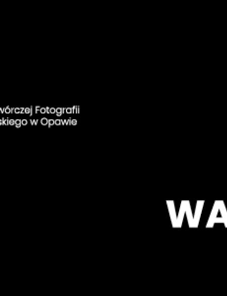 bannerek informacyjny. warsztaty i tytuł wystawy. 