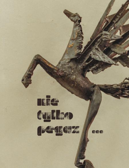 baner ukazujący rzeźbę pegaza autorstwa m.nowaka