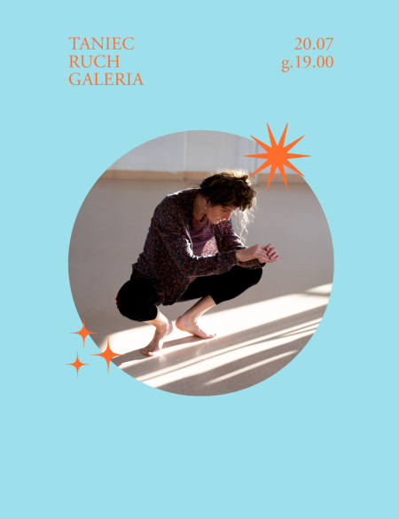 niebieski baner ze zdjęciem Natali Iwaniec