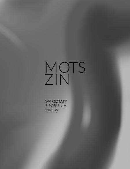 szare tło, napis: Bory, zin