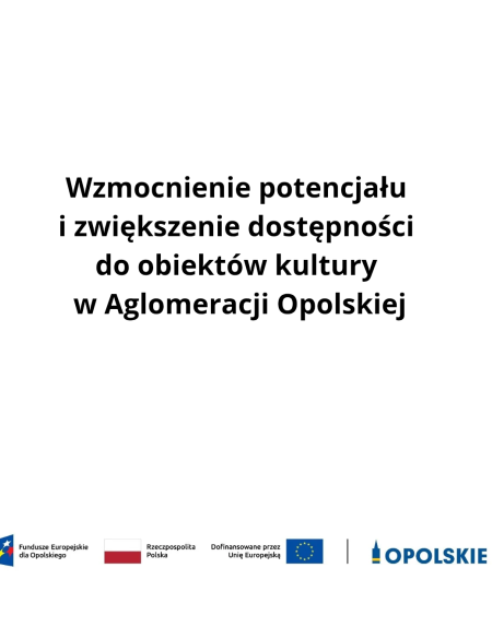 Baner informacyjny, loga Unii Europejskiej i informacja o dofinansowaniu 