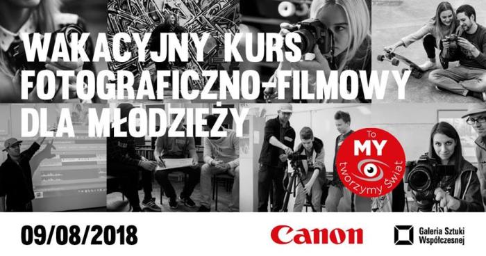 Banerek informacyjny Canon 