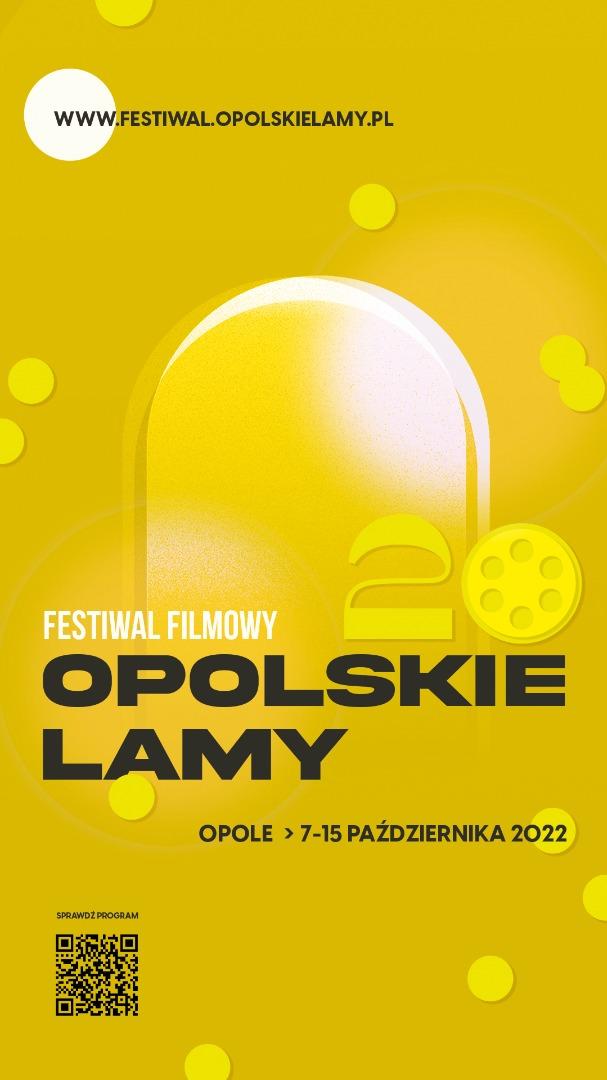 banerek żółty, napis Opolskie Lamy. 