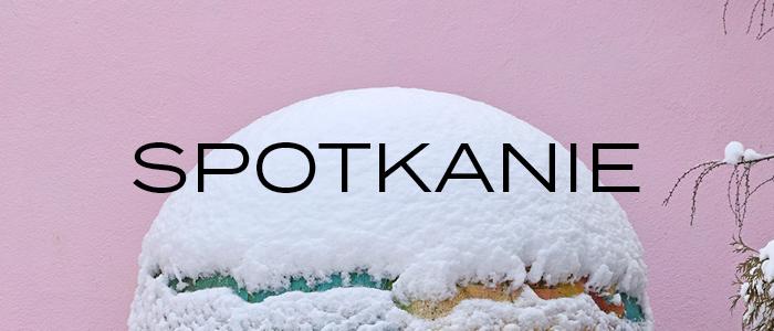 banerek informacyjny z napisem spotkanie 