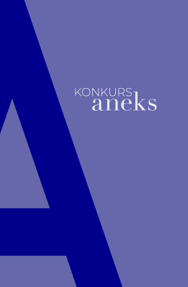 fioletowy baner z napisem konkurs Aneks