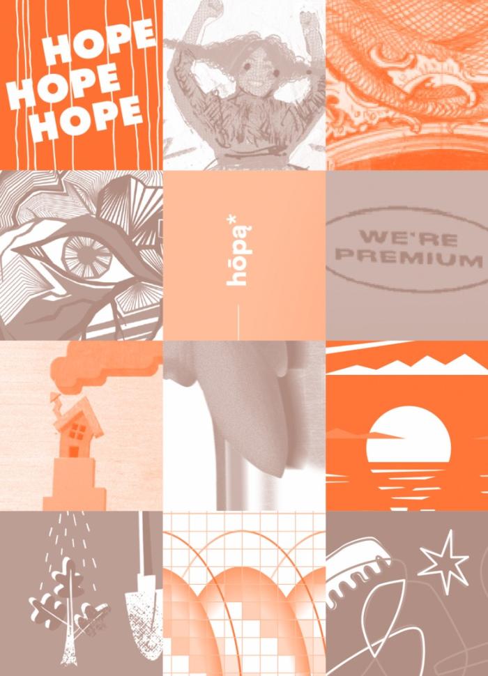 baner przedstawiający fragmenty ilustracji z kalendarza