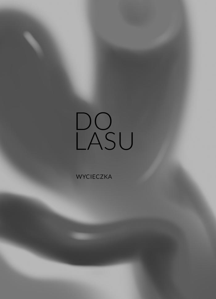 baner informacyjny, do lasu - spacer z grupą mots