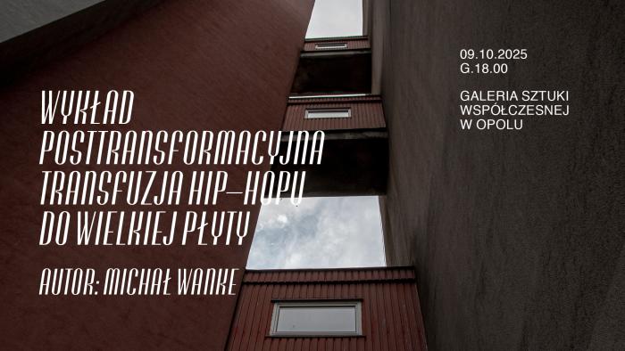 baner, wykład w galerii